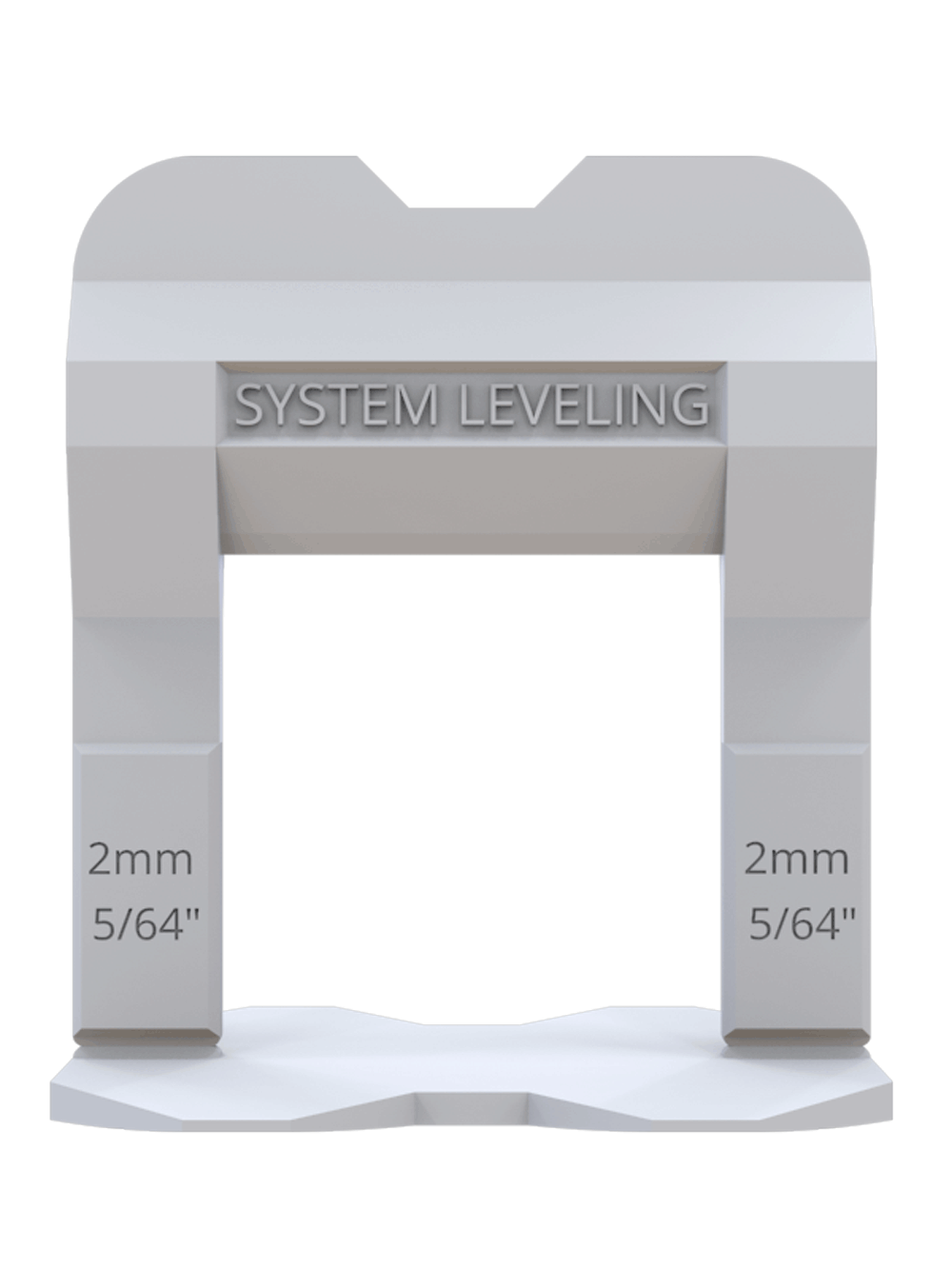 System Leveling Nivelliersystem Klemme 2 mm 500 Stück 