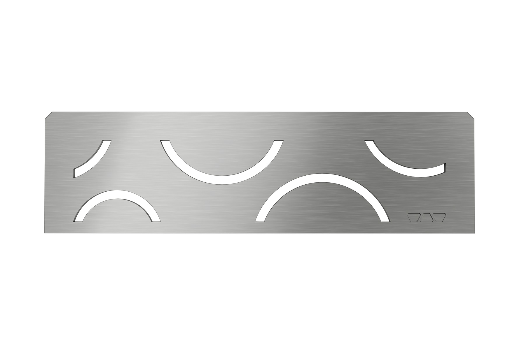 Schlüter SHELF N S1 300x87 mm Curve Edelstahl gebürstet