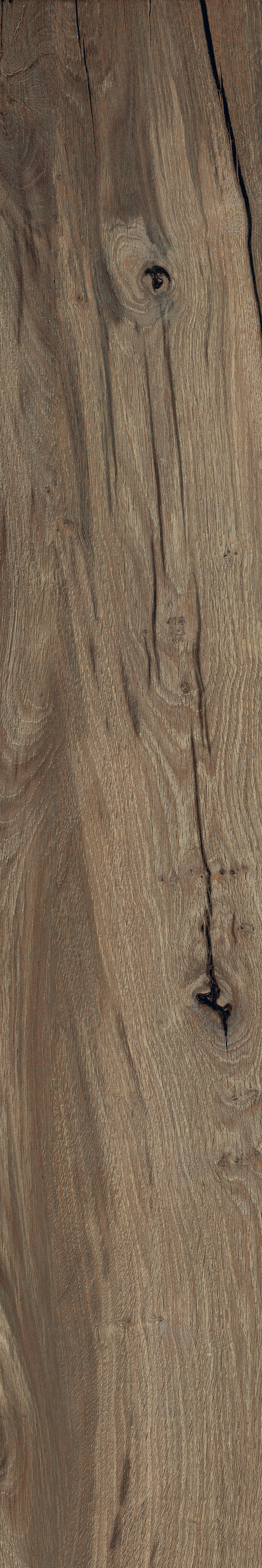 Flaviker Nordik Wood Indoor Bodenfliese Holzoptik Dunkelbraun Matt 20x120 cm rektifiziert R10B