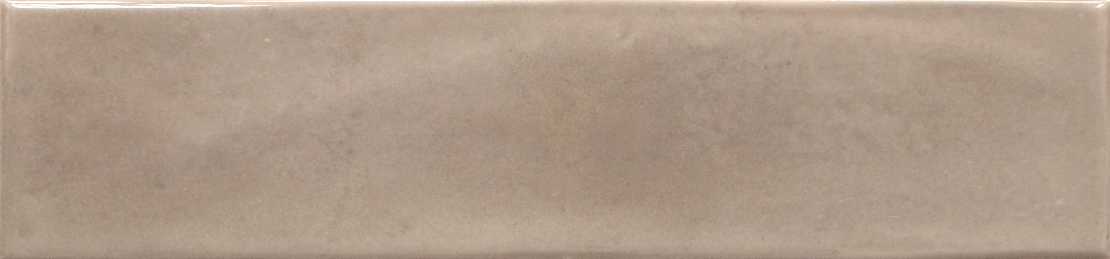 Catalea Gres Nyborg Metrofliese Taupe glänzend 7,5x30 cm  