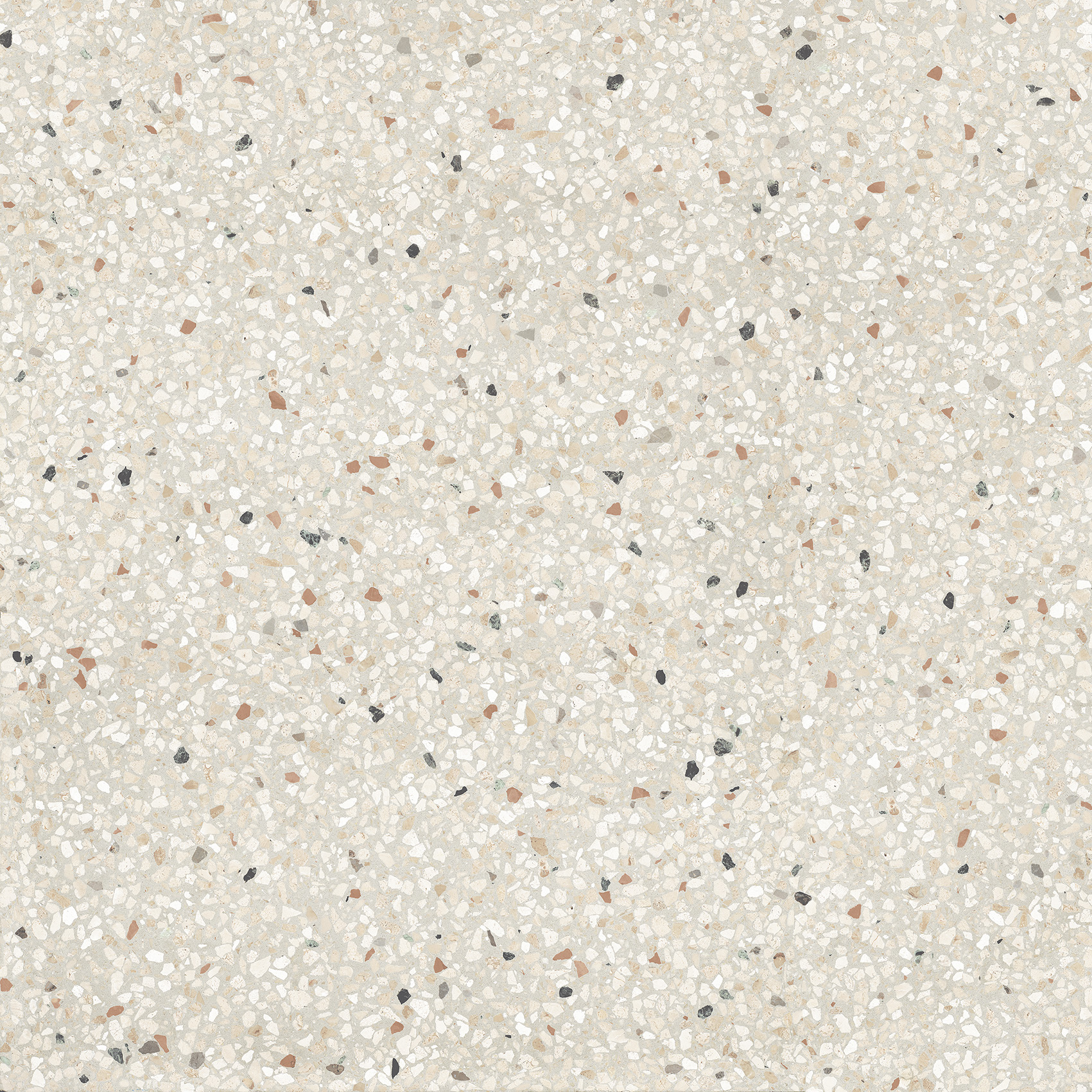 Vanezia Gres Mima Bodenfliese Terrazzooptik Bunt Matt 80x80 cm rektifiziert R10