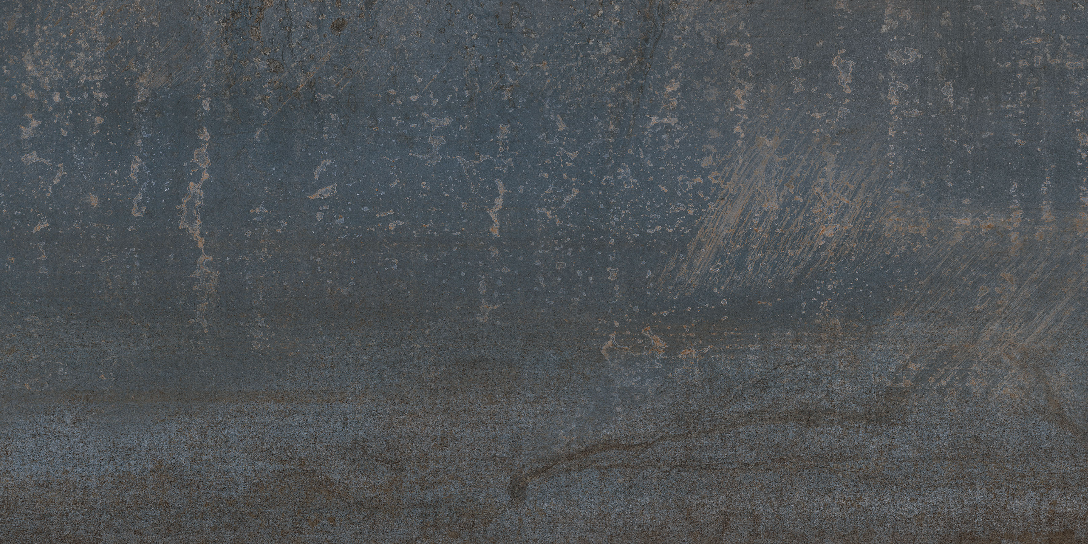 Urbanixx Gres Karlstadt Bodenfliesen Metalloptik Blau Matt 30x60 cm rektifiziert R9
