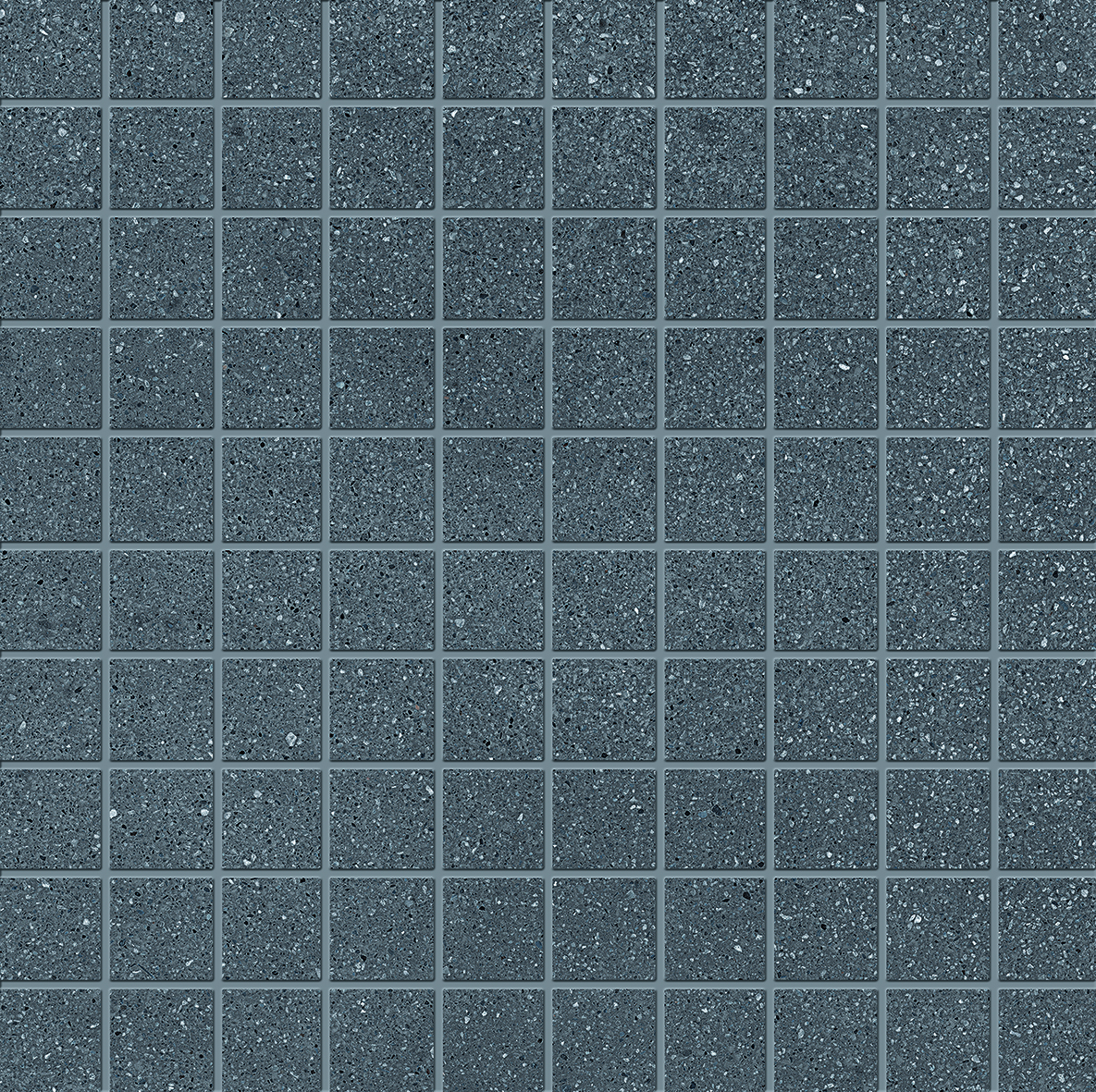 Ergon Medley Minimal Mosaik Uni Dunkelgrau Matt 30x30 cm  