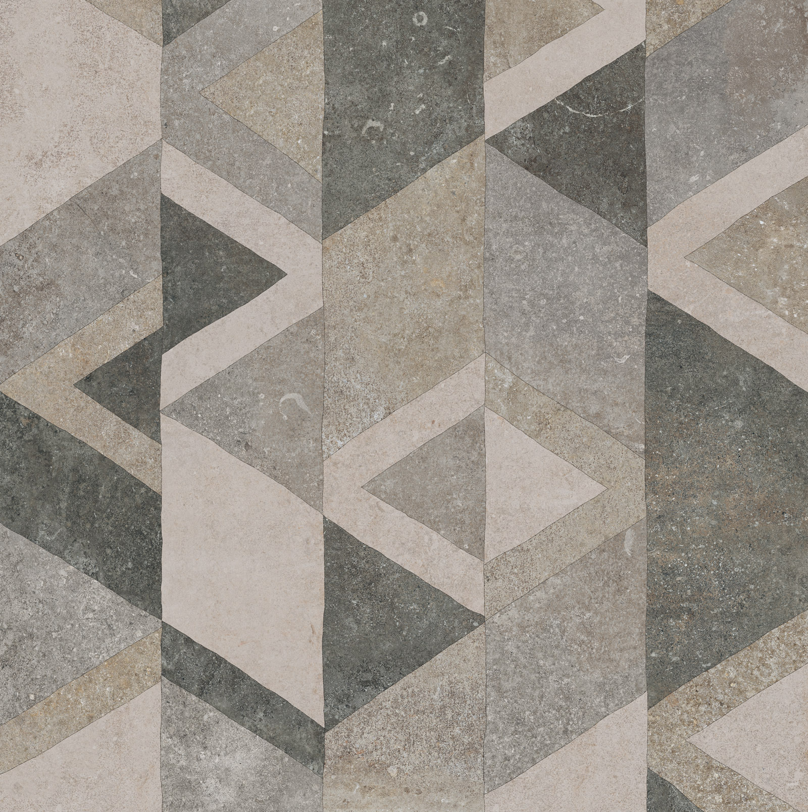 Flaviker Re Tour Dekor Betonoptik Mix Matt 60x60 cm rektifiziert