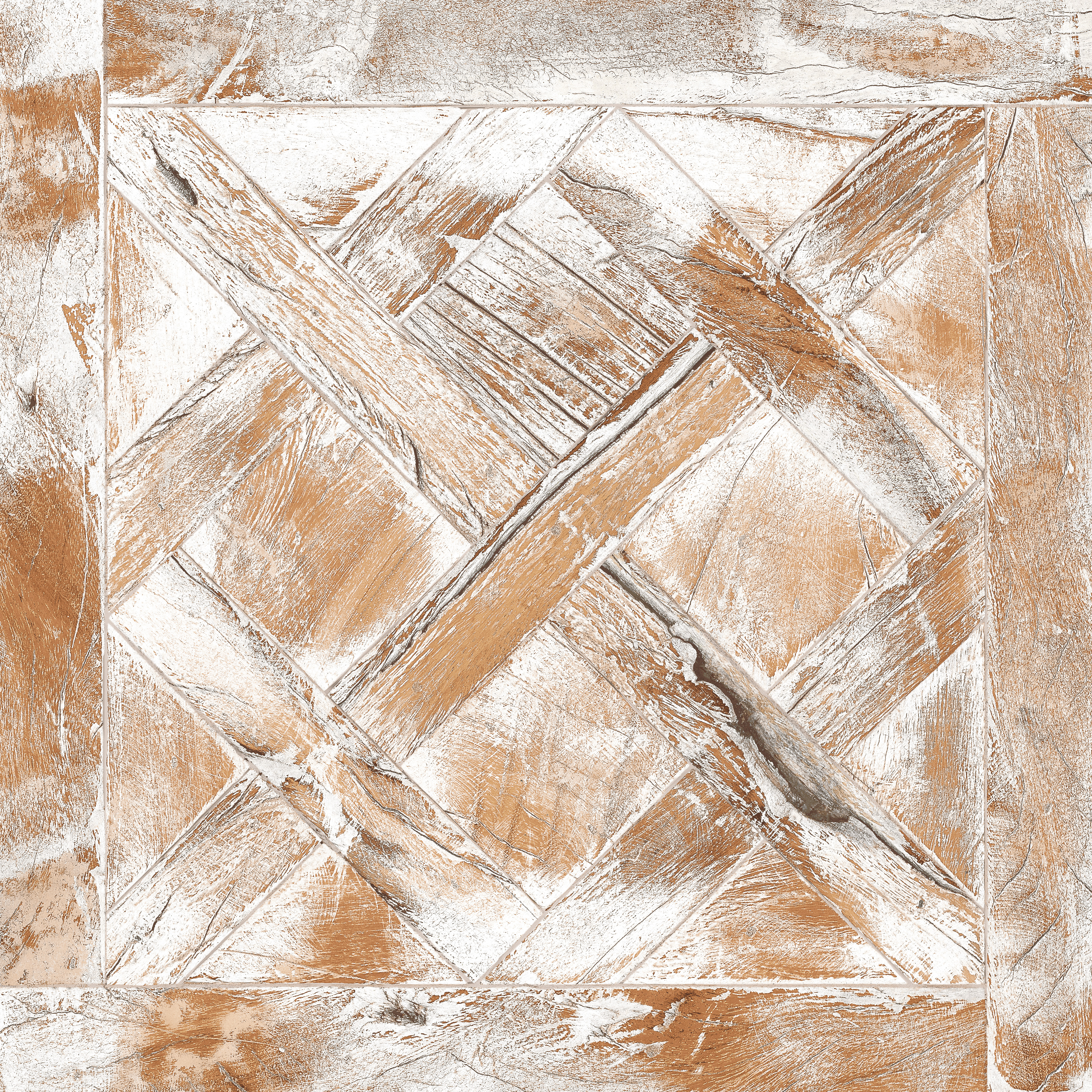 Peronda Forest Retrofliese Holzoptik Weiß Matt 45x45 cm 