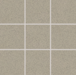 Urbanixx Gres Danzig Mosaik Feinkorn Glatt Grau Matt 30x30 cm (9,8x9,8 cm) R10B