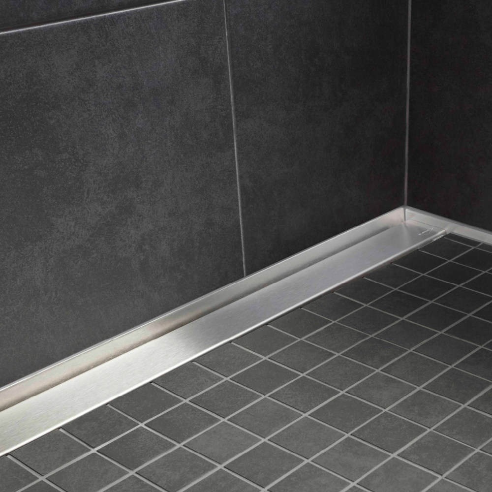 Blanke Rostabdeckung 2.0 Edelstahl gebürstet 90 cm lang