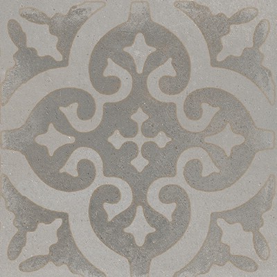 Gardenia Make Dekor Cementine Mix Dunkelgrau Matt 20x20 cm rektifiziert R10 