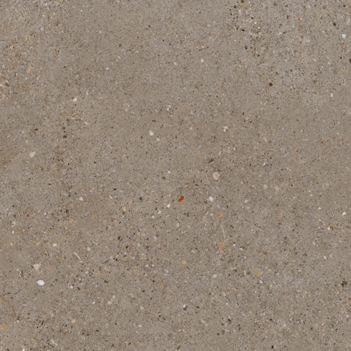Vanezia Gres Torcello Bodenfliese Terrazzooptik Braun Matt 60x60 cm rekt. R9