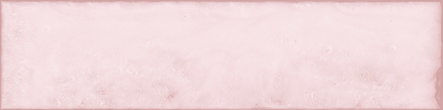 Catalea Gres Nellim Metrofliesen Rosa Glänzend 7,5x30 cm  