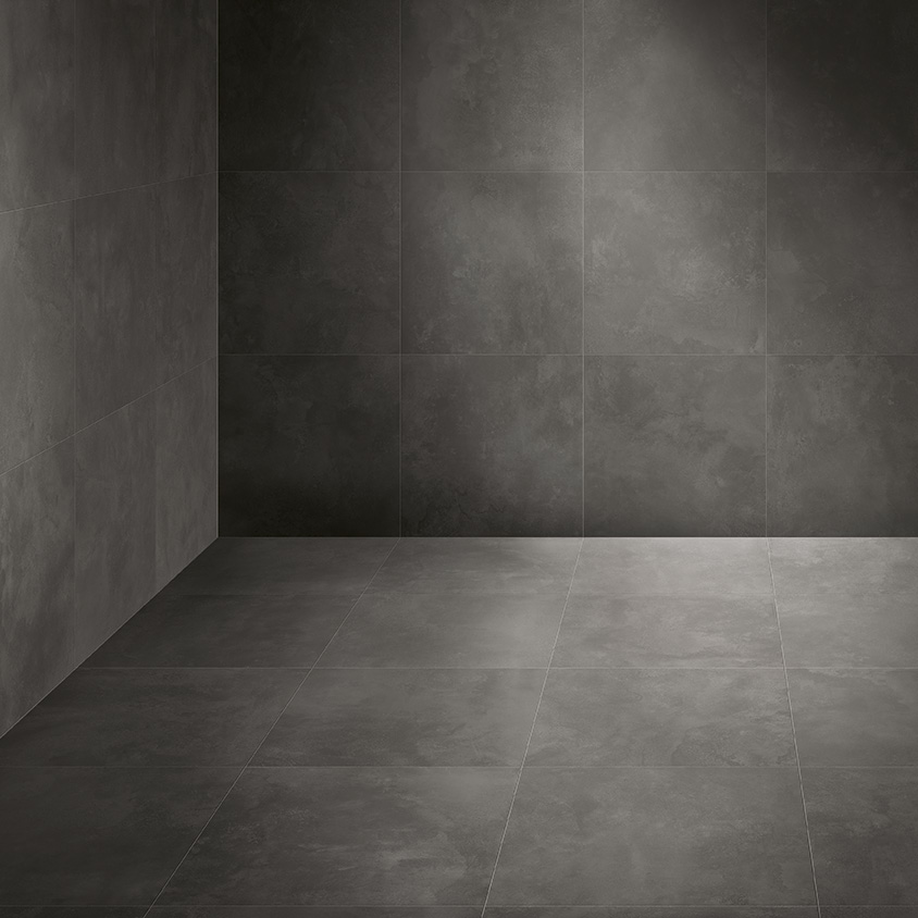 Caesar Relate Flame Bodenfliese Metalloptik Crag matt 60X60 cm rekt. R10A