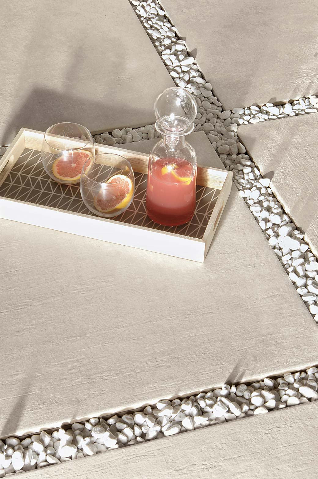 Urbanixx Gres Palermo Terrassenplatte Beige Matt 60x120 cm rektifiziert R11/B