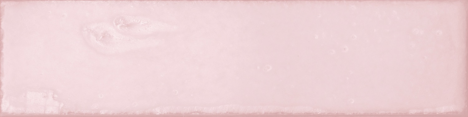 Catalea Gres Nellim Metrofliesen Rosa Glänzend 7,5x30 cm  
