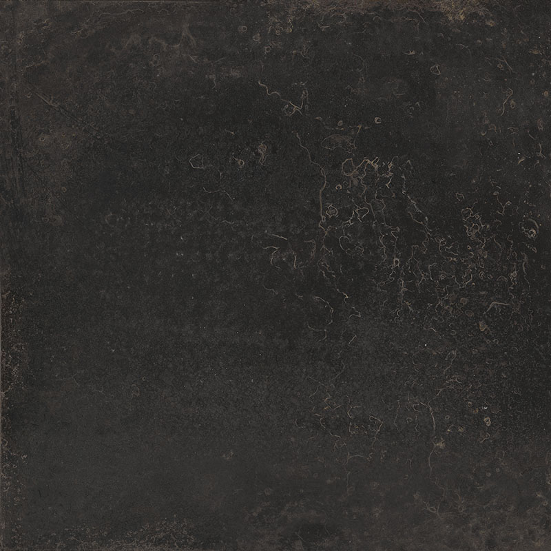 Urbanixx Gres Sveg Bodenfliesen Metalloptik Schwarz Matt 20x20 cm rektifiziert R9