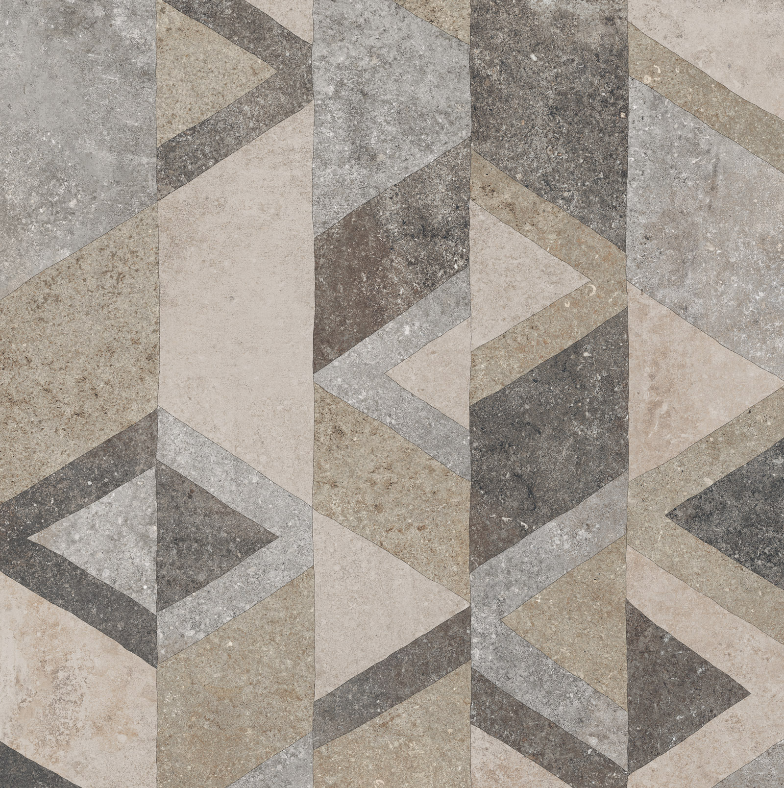 Flaviker Re Tour Dekor Betonoptik Mix Matt 60x60 cm rektifiziert