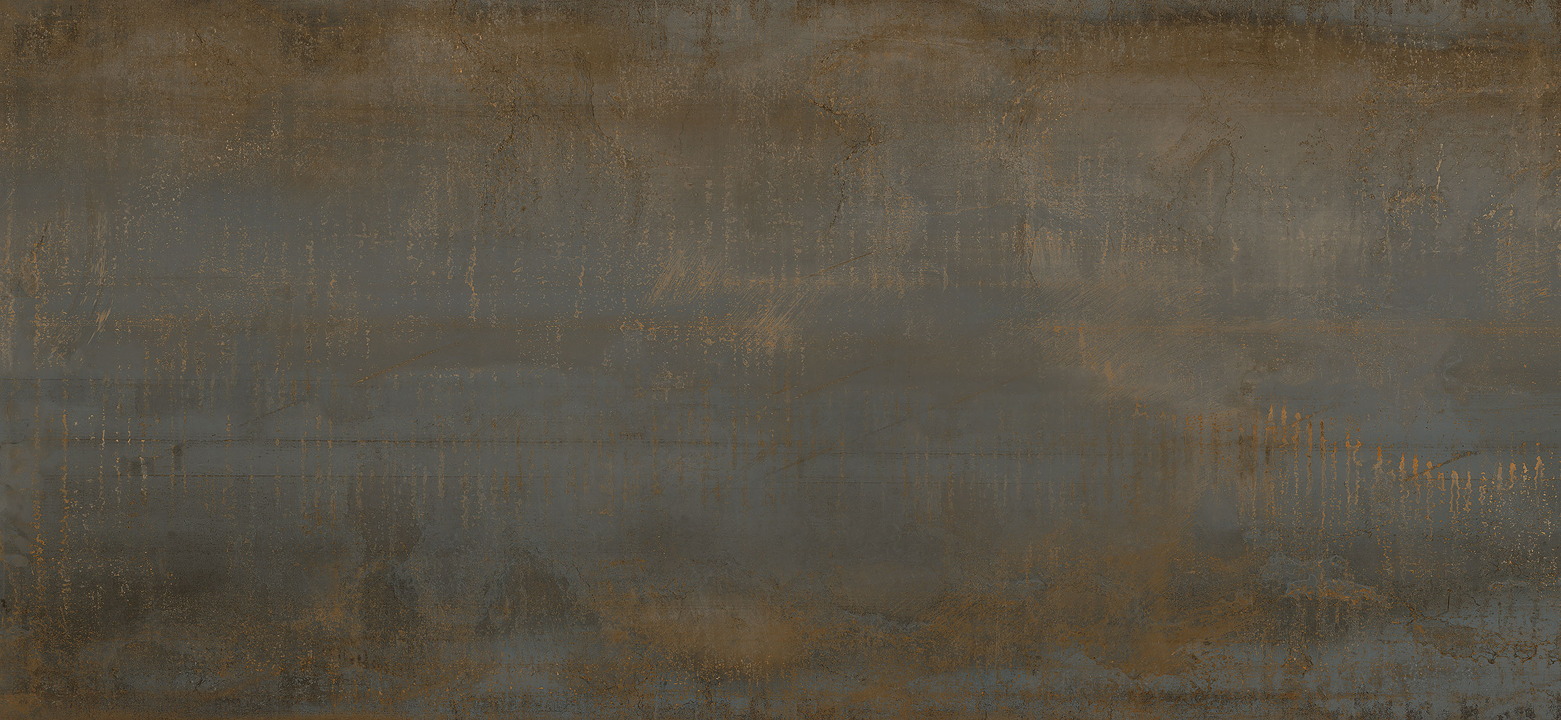 Urbanixx Gres Karlstadt Bodenfliesen Metalloptik Braun Matt 120x260 cm rektifiziert R9
