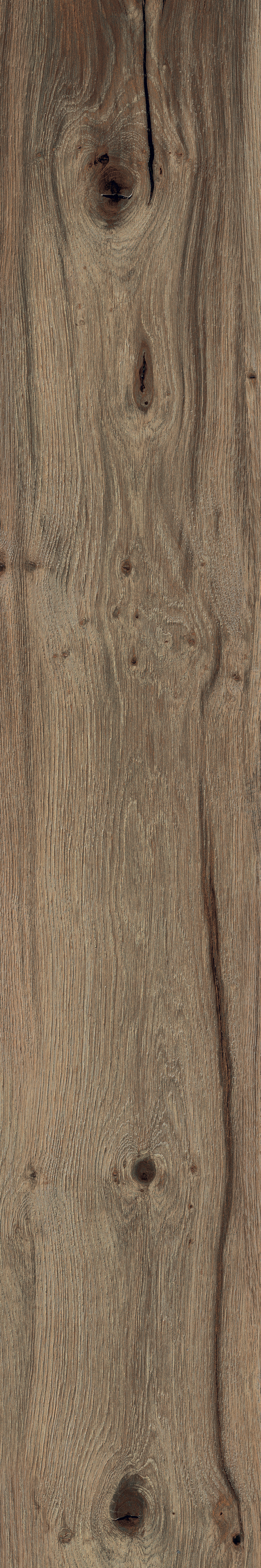 Flaviker Nordik Wood Indoor Bodenfliese Holzoptik Dunkelbraun Matt 20x120 cm rektifiziert R10B