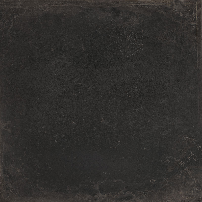 Urbanixx Gres Sveg Bodenfliesen Metalloptik Schwarz Matt 20x20 cm rektifiziert R9