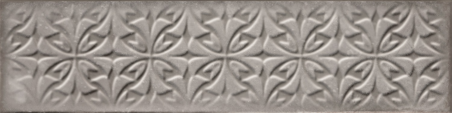 Catalea Gres Nellim Metrofliese Dekor Greige Glänzend 7,5x30 cm  