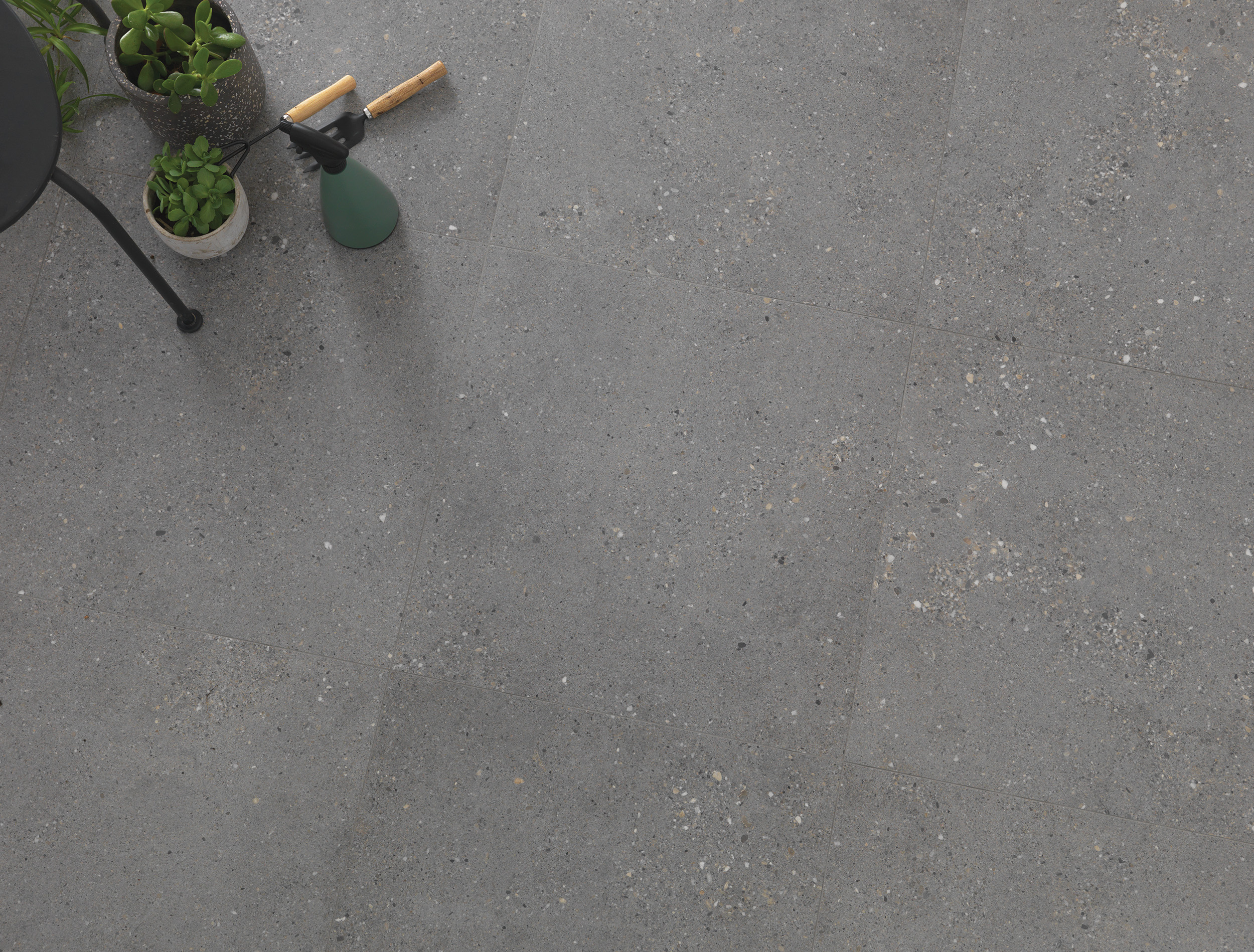 Urbanixx Gres Florenz Mosaik Natursteinoptik Grau Matt 30x30 cm rektifiziert