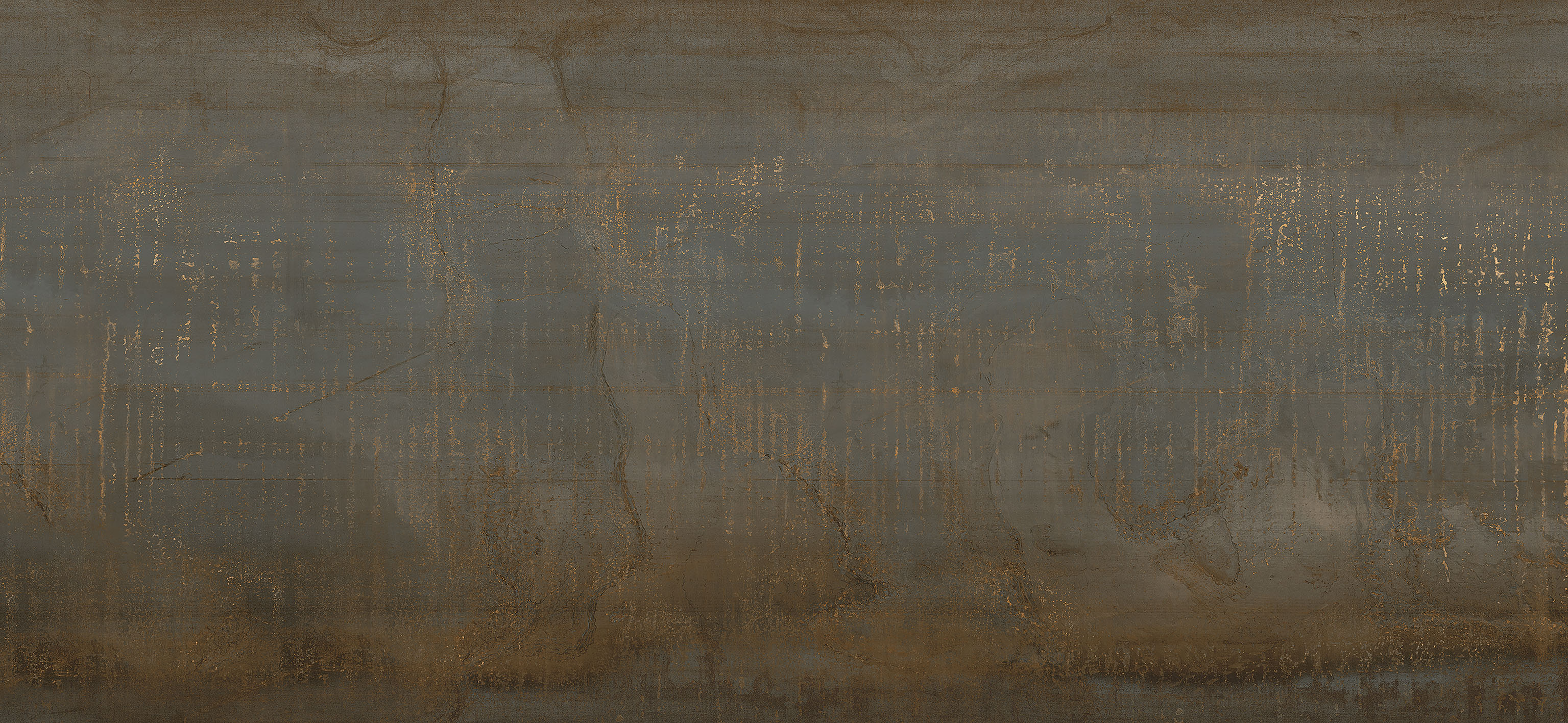 Urbanixx Gres Karlstadt Bodenfliesen Metalloptik Braun Matt 120x260 cm rektifiziert R9