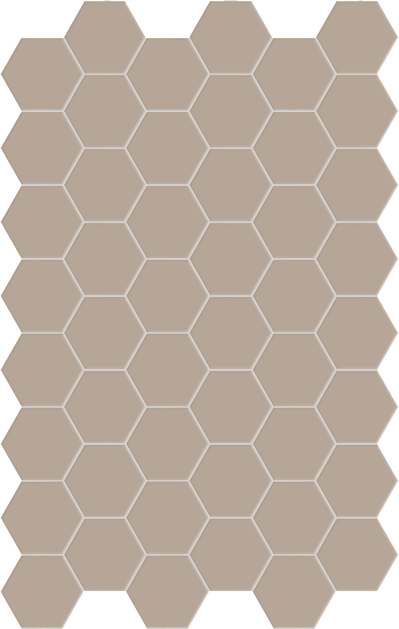 Catalea Gres Akita Bodenfliese Hexagon Sand Matt 14x16 cm rektifiziert R10