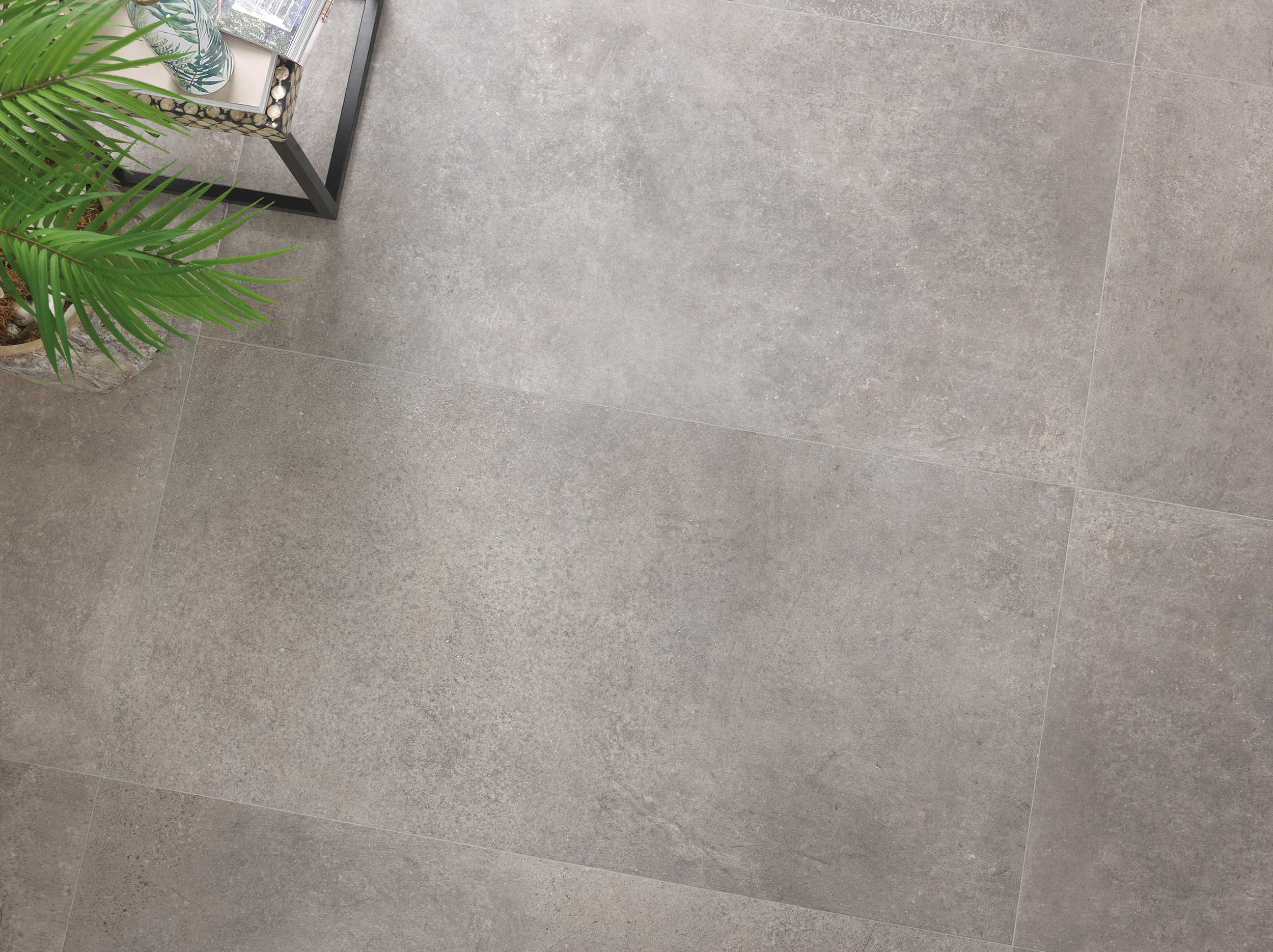 Urbanixx Gres Catania Bodenfliese Natursteinoptik Grau matt 60x60 cm rekt. R10B Urbanixx Gres Catania Bodenfliese Natursteinoptik Grau matt 60x60 cm rekt. R10B
