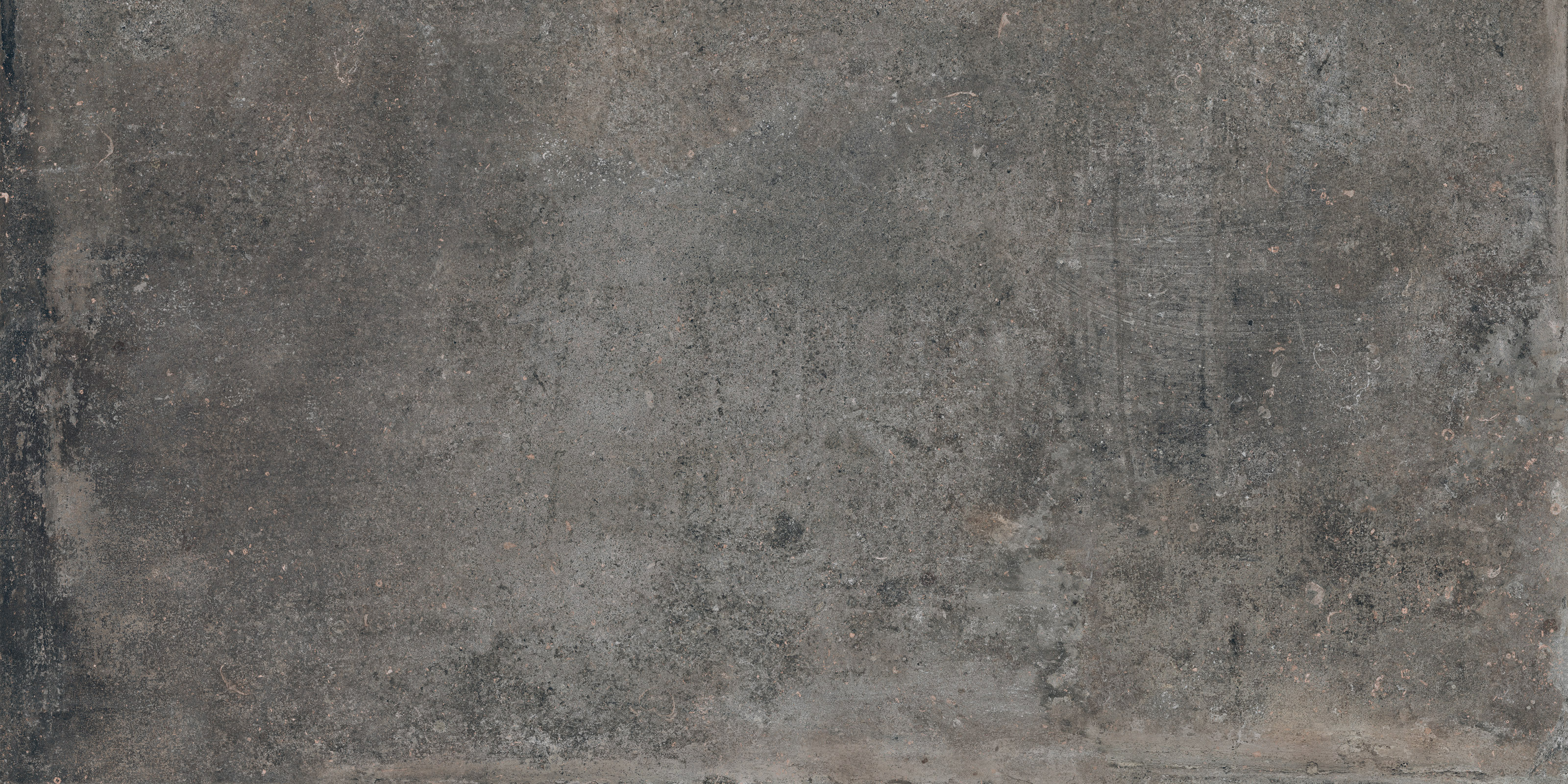 Flaviker Re Tour Bodenfliese Betonoptik Braun Matt 60x120 cm rektifiziert R10B