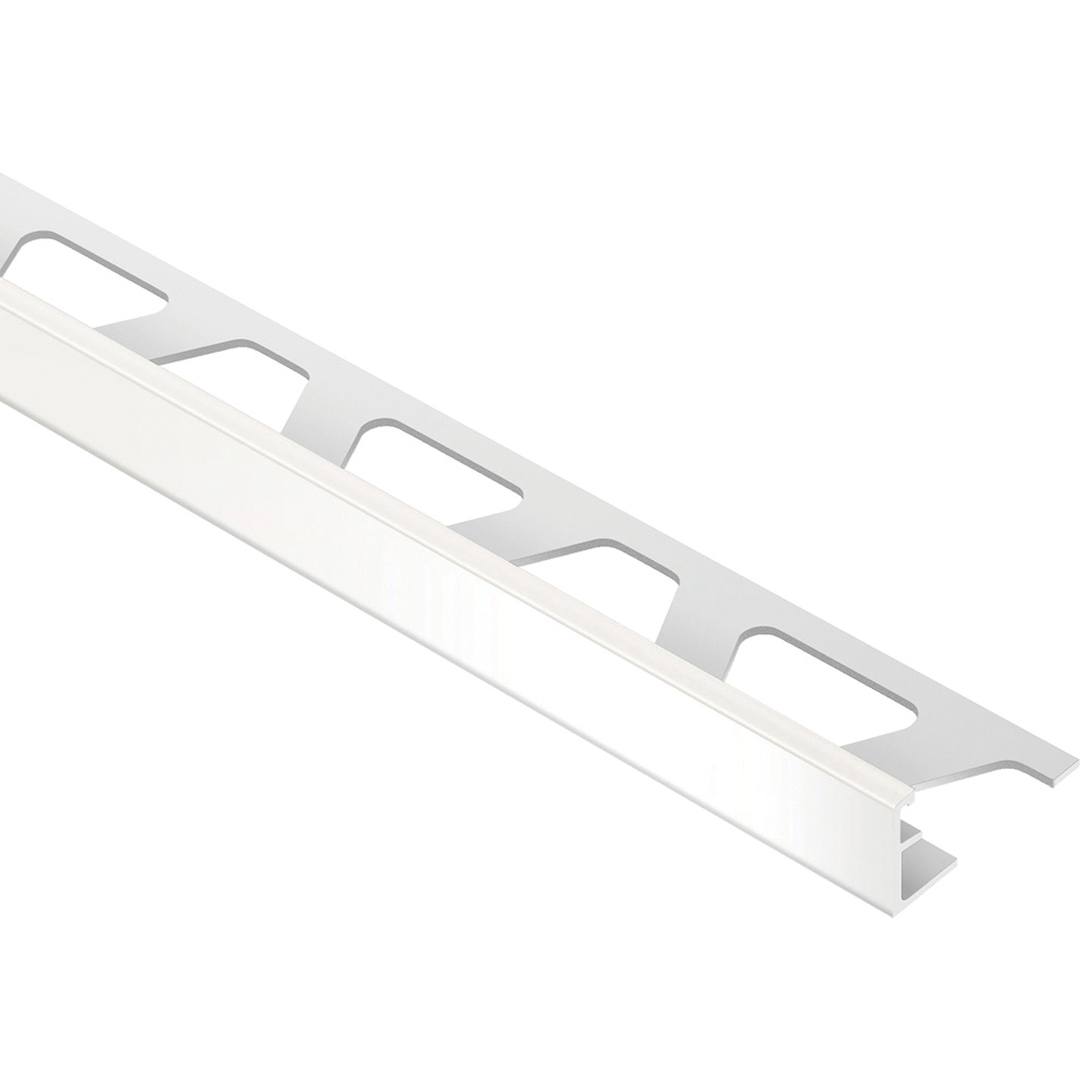 Schlüter Fliesenschiene AC 2,5 m Schiene Weiß H = 11 mm L Form