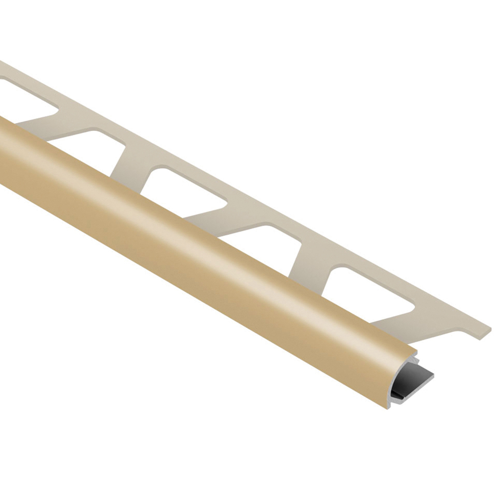 Schlüter Rondec Fliesenschiene AC 2,5 m Schiene Hellbeige H = 10 mm Viertelkreis