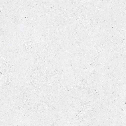 Vanezia Gres Torcello Bodenfliese Terrazzooptik Weiß Matt 100x100 cm rekt. R9