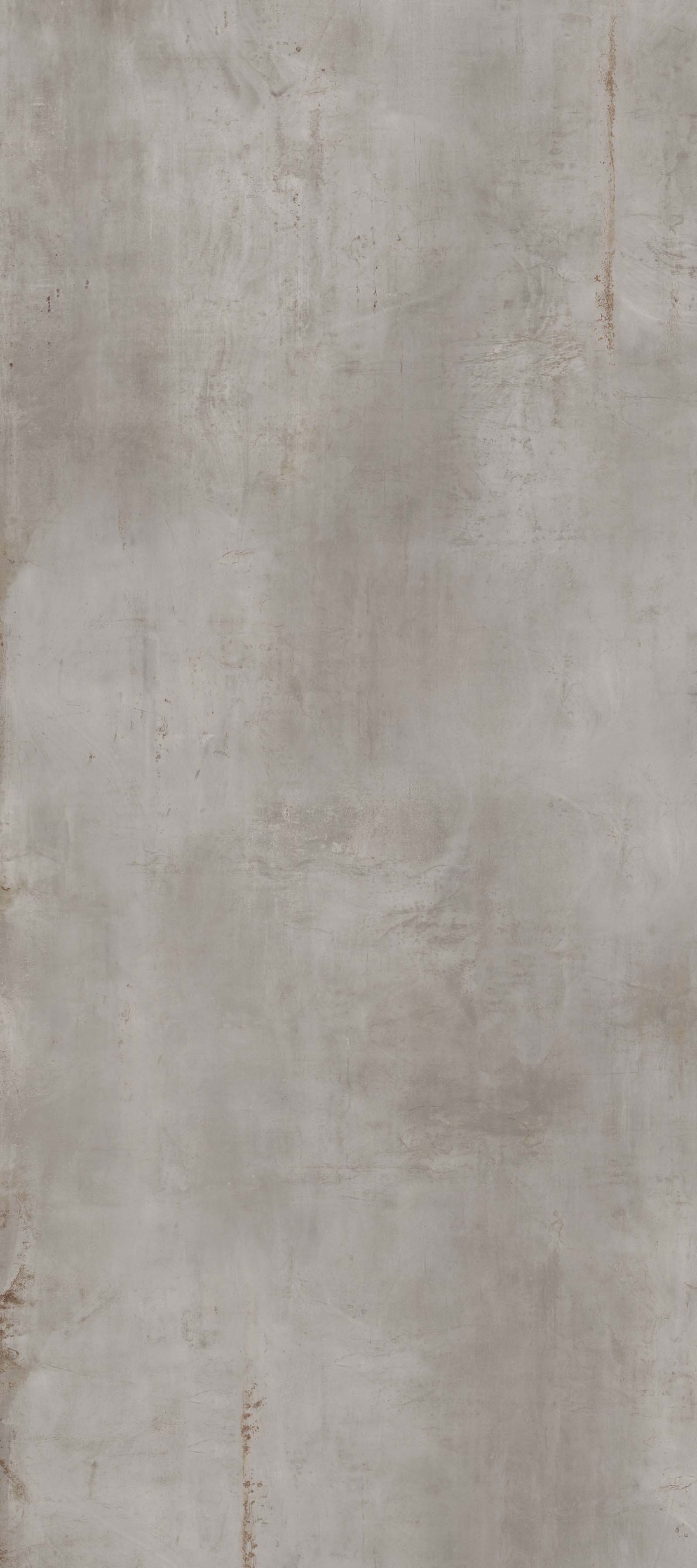 Flaviker Rebel Bodenfliese Metalloptik Grau Matt 160x320 cm rektifiziert