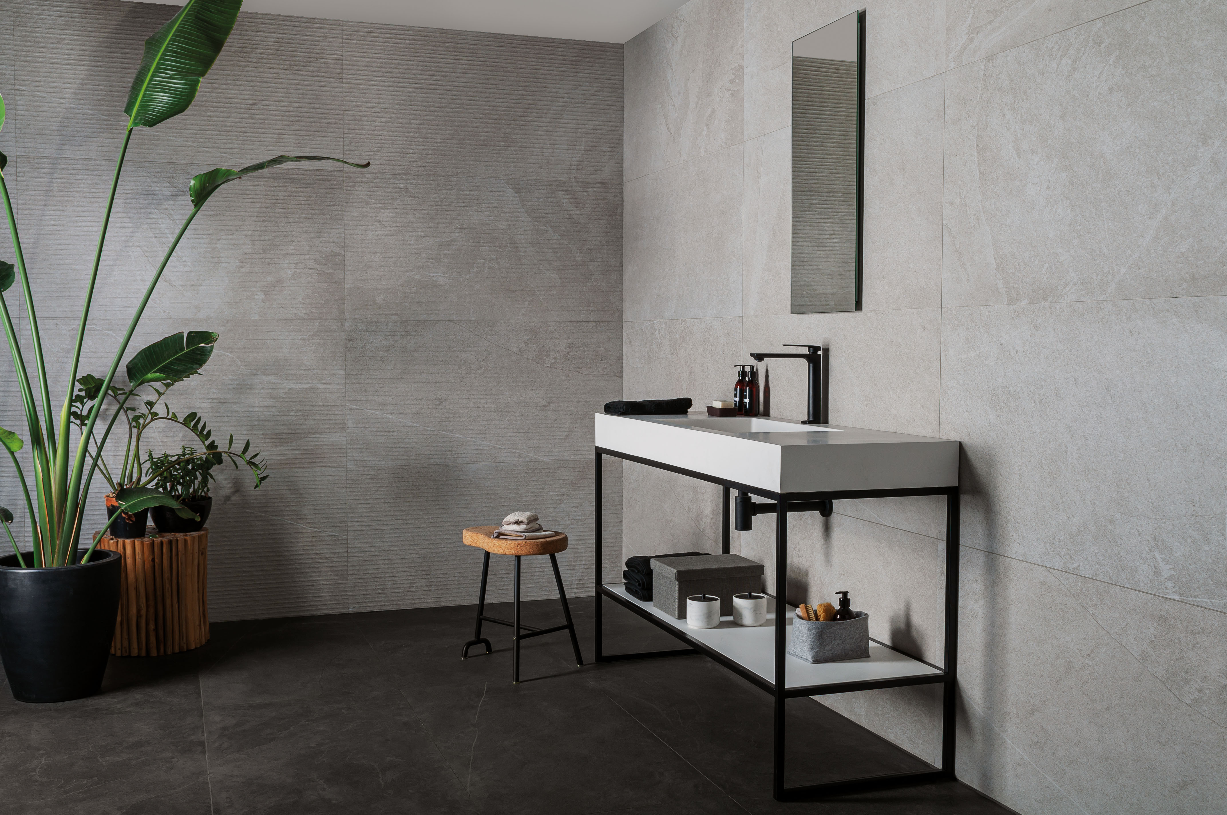 Urbanixx Gres Adak Mosaik Natursteinoptik Hellgrau Matt 30x30 cm rektifiziert R10