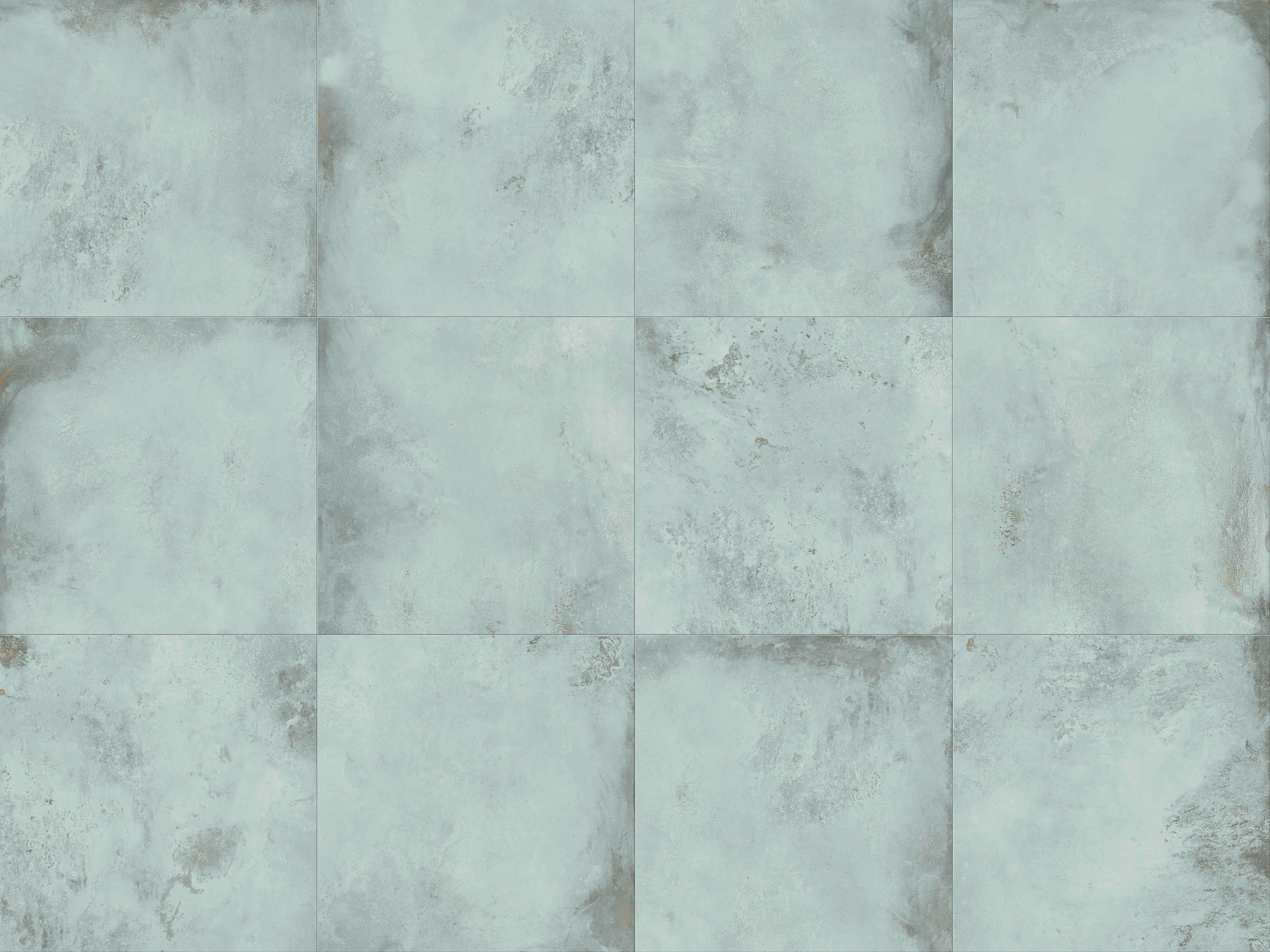 Caesar Alchemy Bodenfliese Metalloptik Grau Matt 40x80 cm rektifiziert R9A