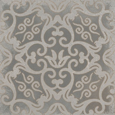 Gardenia Make Dekor Cementine Mix Dunkelgrau Matt 20x20 cm rektifiziert R10 