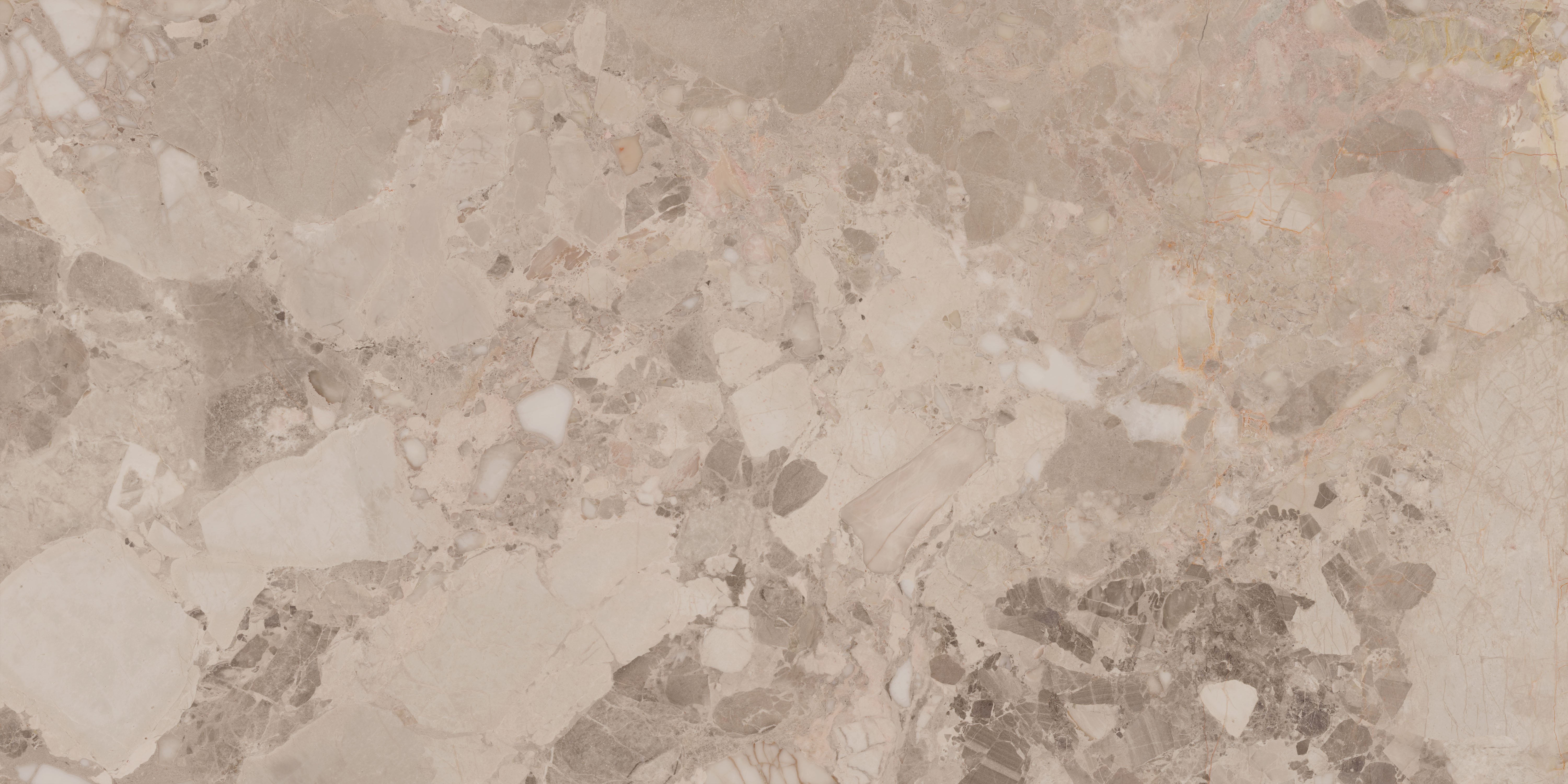Vanezia Gres Vaarala Bodenfliese Natursteinoptik Beige Glänzend 60x120 cm rektifiziert