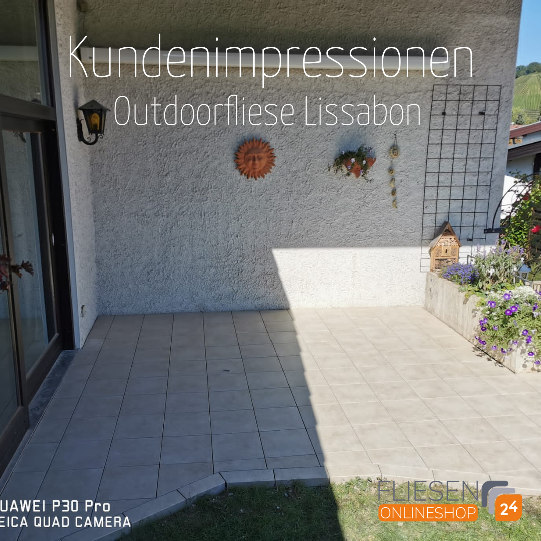 Urbanixx Gres  Lissabon Bodenfliese Outdoor Sand matt 30x60 cm  R10