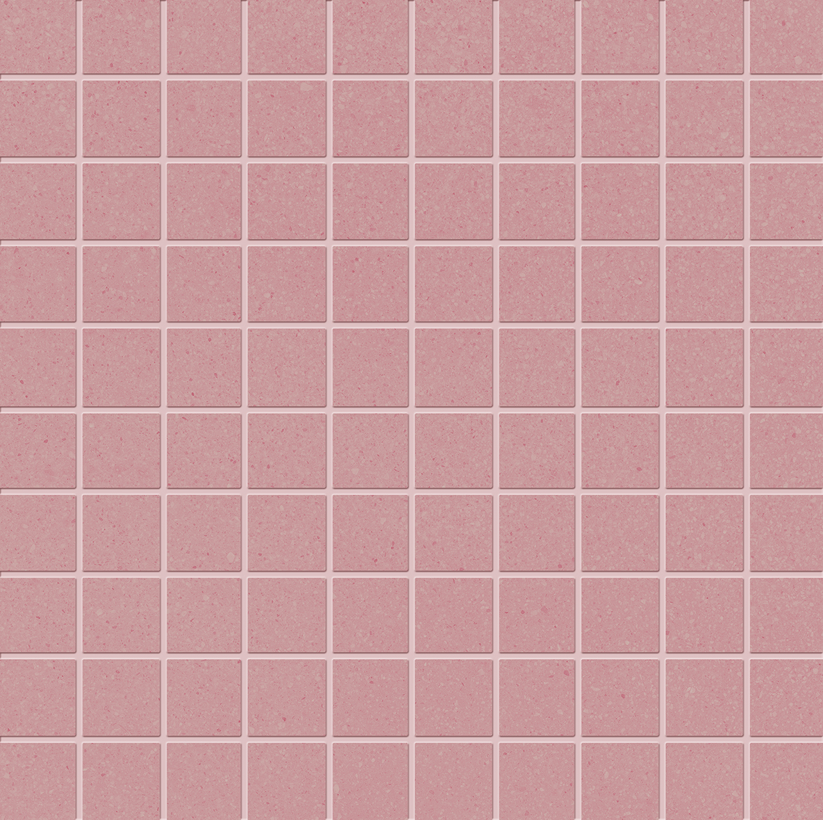 Ergon Medley Minimal Mosaik uni Pink matt 30x30 cm  