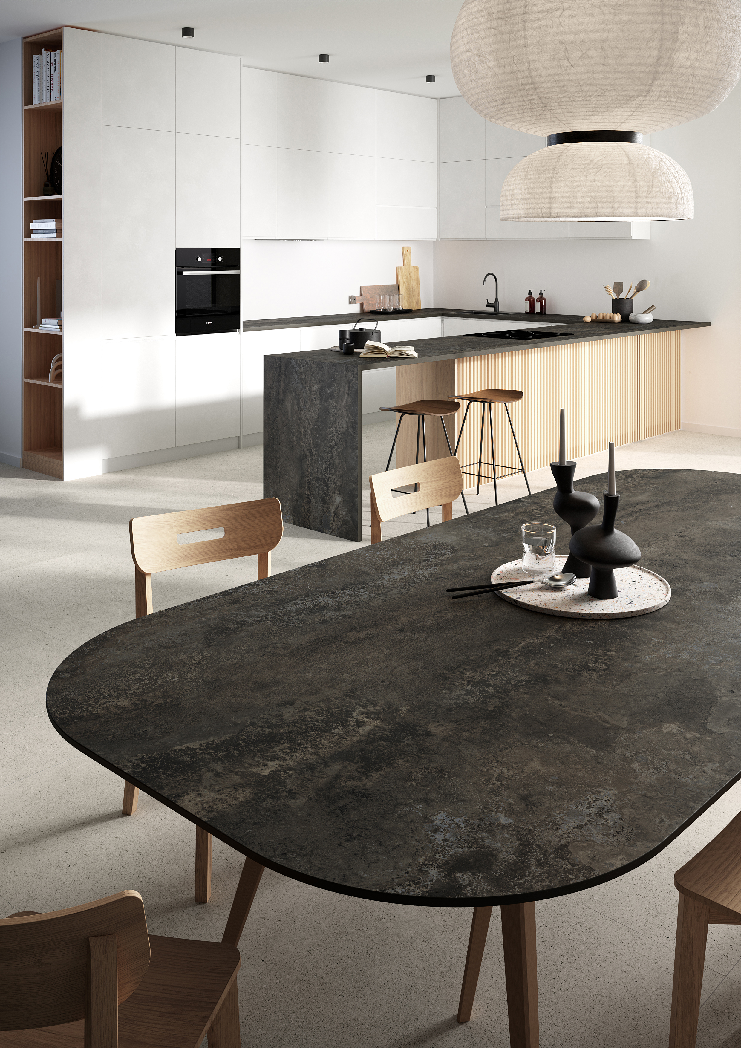 Urbanixx Gres Osaki Mosaik Natursteinoptik Weiß Matt 30x30 (5x5) cm R10