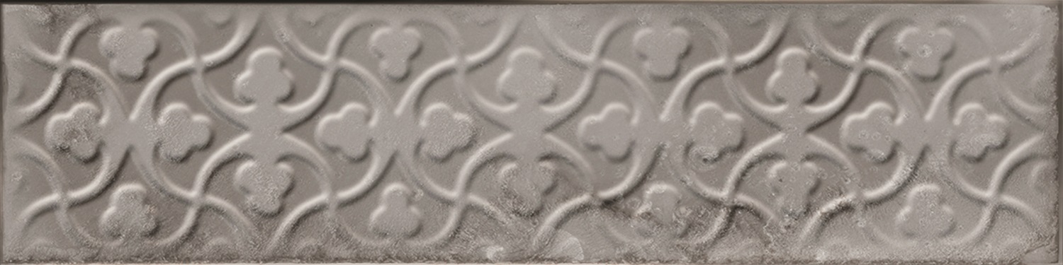 Catalea Gres Nellim Metrofliese Dekor Greige Glänzend 7,5x30 cm  