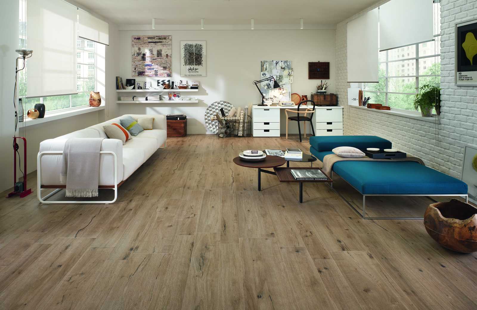 Ragno Woodtale Bodenfliese Holzoptik Hellbraun Matt 15x120 cm rektifiziert R9 
