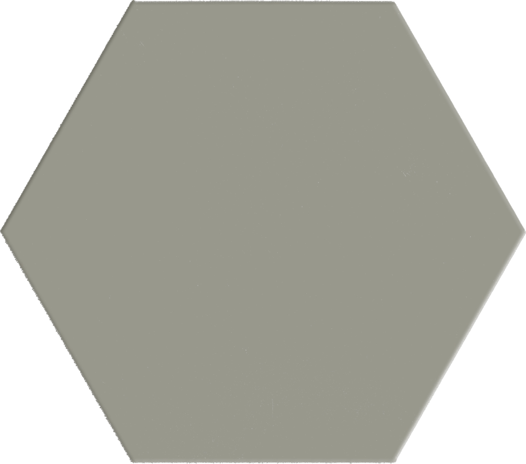Catalea Gres Akita Bodenfliese Hexagon Grau Matt 14x16 cm rektifiziert R10