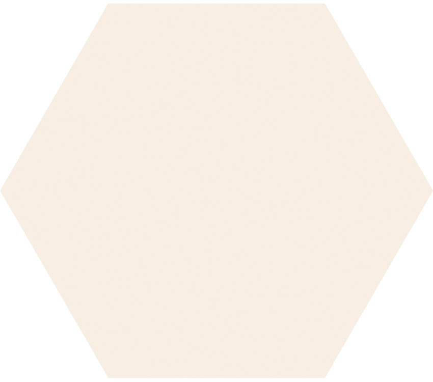 Catalea Gres Salmi Bodenfliesen Hexagon Beige matt 15x17 cm  