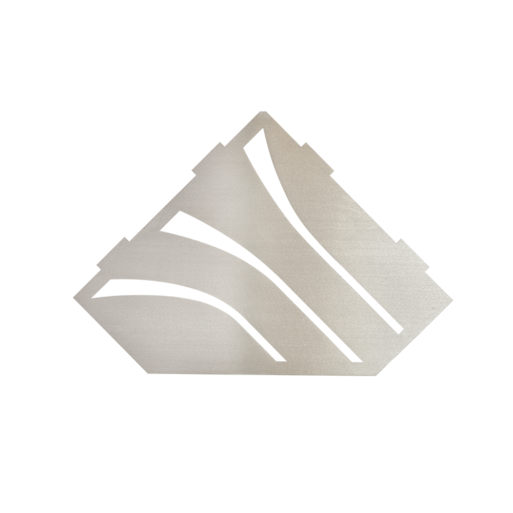 Blanke Eckbert Design XL Kaska 283x196 mm Edelstahl Gebürstet