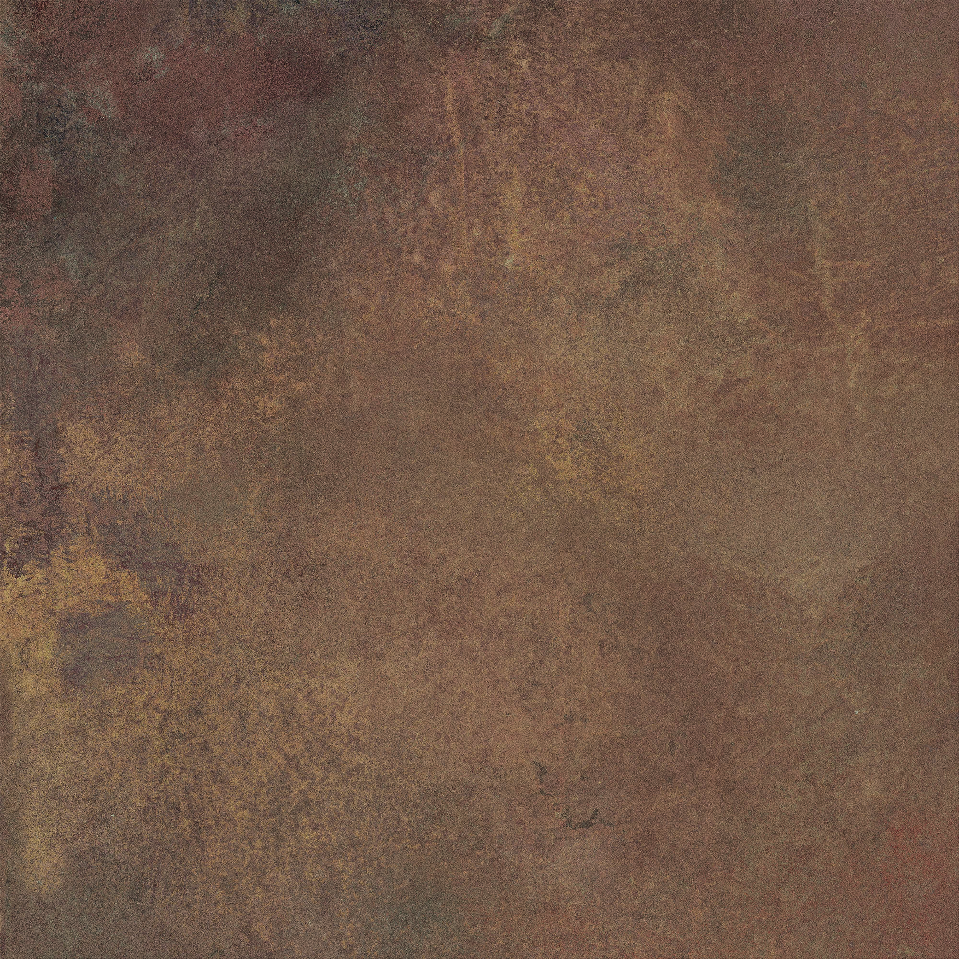 Caesar Alchemy Bodenfliese Metalloptik Rost Matt 80x80 cm rektifiziert R9A