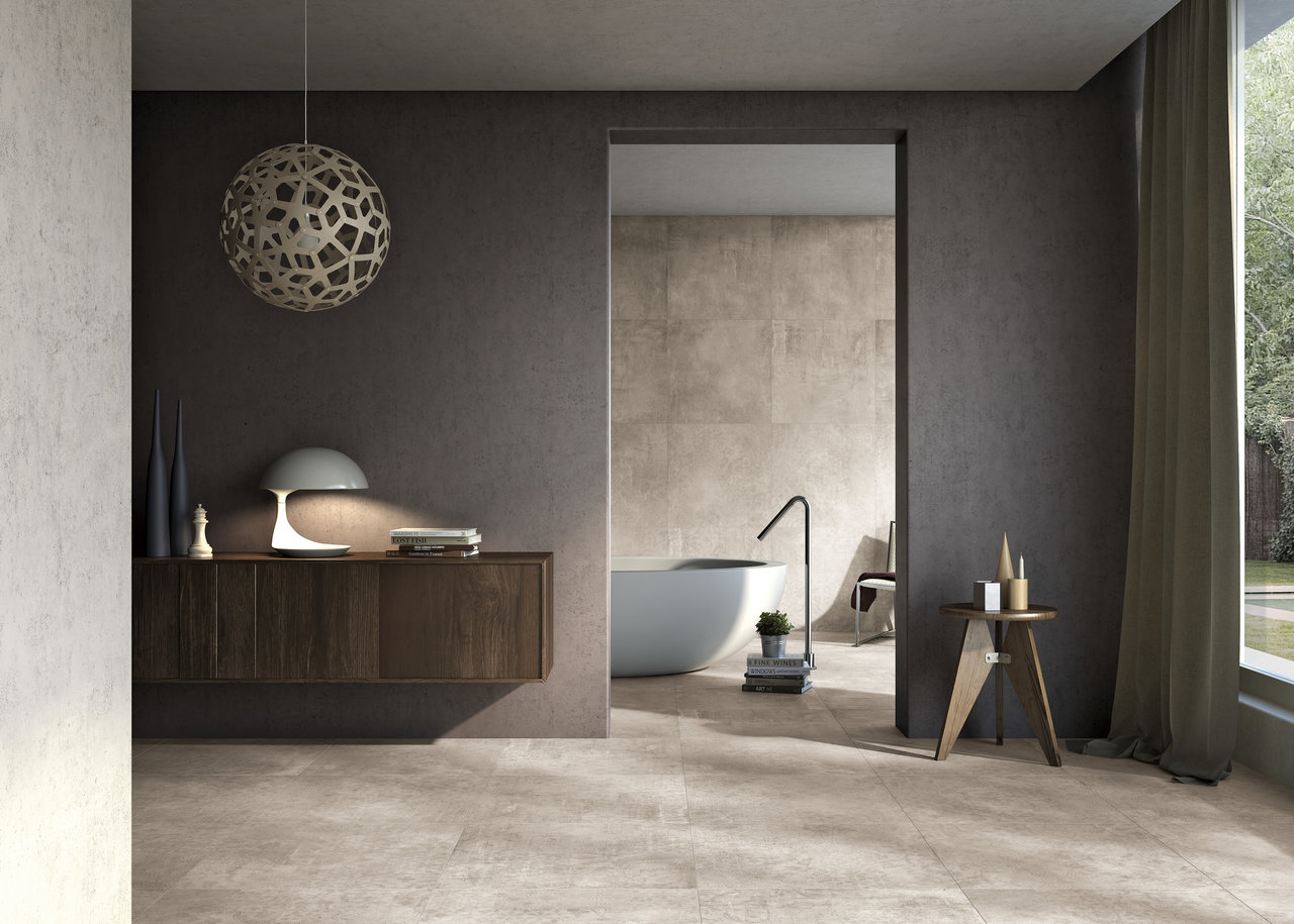 Urbanixx Gres Makarska Bodenfliese Betonoptik Sand matt 30x60 cm rekt. R10