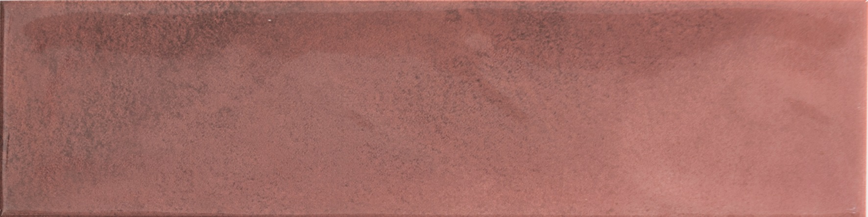 Catalea Gres Timra Metrofliesen Rot Glänzend 7,5x30 cm 