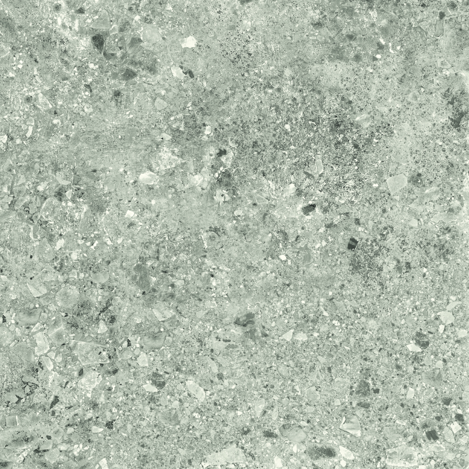 Urbanixx Gres Kyoto Bodenfliese Terrazzooptik Grau Matt 80x80 cm rektifiziert R10