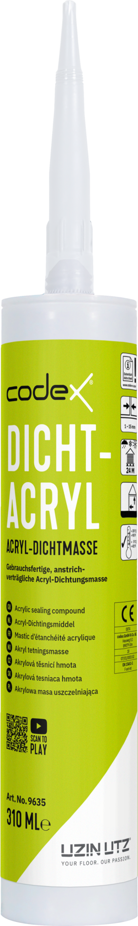 Codex Dichtacryl  310 ml Acrylat Fugendichtmasse