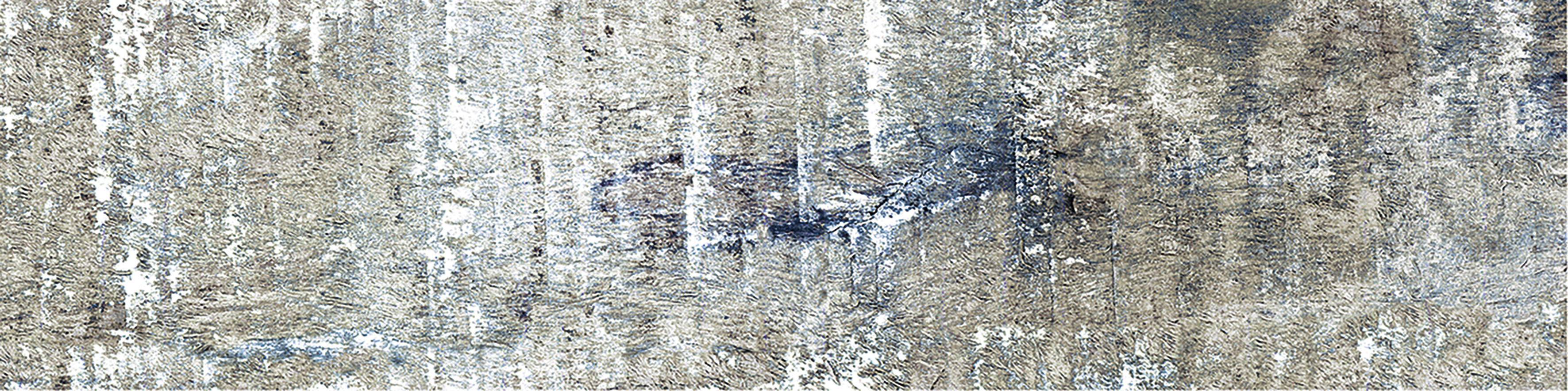 Catalea Gres Lund Metrofliesen Holzoptik weiß matt 7,5x30 cm  